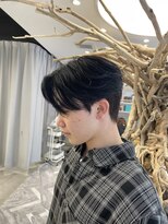 ゼスト 八王子店(ZEST) 韓国風センターパート+ダウンパーマ【REON】