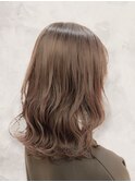 垢抜け透明感ライトブラウン