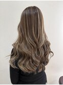 コントラストハイライト×シフォンベージュ