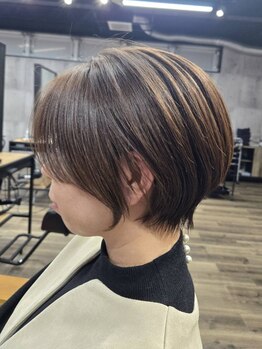 ダイス(Dice)の写真/憧れていたショートスタイルを【Dice】で再現。丸み/くびれ/マッシュと幅広く対応◎持ちの良さも定評！