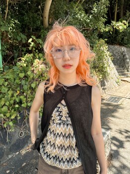 キオン(kyon)の写真/[ケアブリーチ使用]リノケアカラー取り扱いサロン◇前処理と中間処理を行った施術でダメージを94%カット。