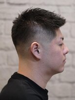 グレイスフル バーバープラチナム 六本木店(Graceful Barber platinum)&nbsp;メンズ／スキンフェード／ベリーショート／アップバング