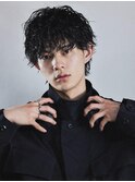 波巻きシャドウパーマ