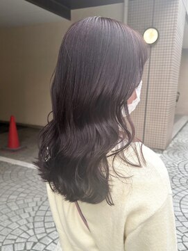 エトレ(etore) ピンクラベンダー/透明感カラー/レイヤーカット