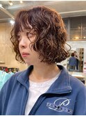 ボブパーマウェーブパーマ