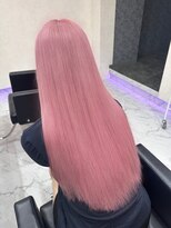 ミニョン(mignon)&nbsp;韓国/ダブルカラー/ブリーチ/ピンク/学割U24/新越谷/南越谷/草加