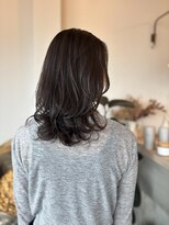 シーソー(SEA SAW)&nbsp;ミディアム/黒髪ニュアンスカール
