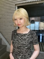 ミーム 原宿 表参道(meme)&nbsp;ダブルカラー/ハイトーンカラー/ケアブリーチ/インナーカラー