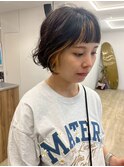 ボブパーマ/ニュアンスパーマ/インナーカラー/西千葉