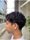 メンズパーマスタイル