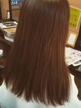 うねり/パサつき/ボリューム不足でまとまらなかった髪を解決◎一度の施術で若々しい印象に変わると大好評！