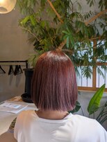 シンヤヘアーズ アルザ通り店(SHINYA HAIRS)&nbsp;ピンクのカラー