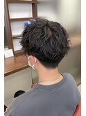 【草加】波巻きパーマ