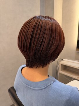 アーサス バイ ヘッドライト 静岡裾野店(ursus by HEADLIGHT) ショートボブ×ピンクブラウン