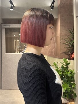 ロンドシエル 横浜(Lond ciel) ヘイリーボブ/前髪/レイヤーカット/小顔/髪質改善/縮毛矯正/横浜