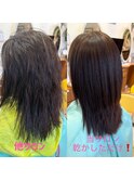 ツヤさら自然なストレート