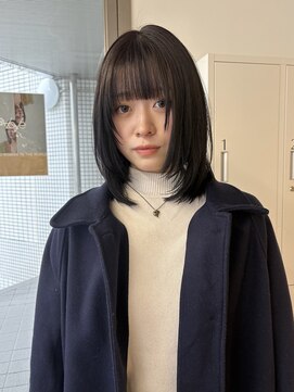 ロジェ(loje) 20代30代40代 前髪/顔まわりレイヤー/暗髪