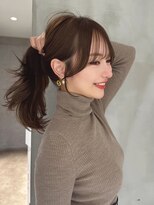 ロンドアリシア 金山(Lond Alexia) 顔まわりレイヤー×モカブラウン