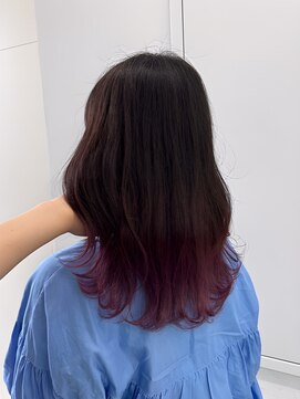 アンブル リュクス 池袋(amble luxe) ロングレイヤー 顔周りレイヤー　サイドバング　顔まわりカット