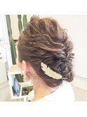 結婚式&二次会 ヘアアレンジ