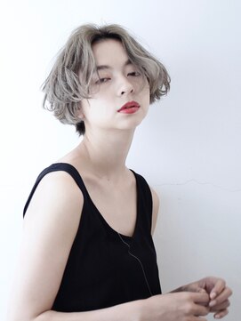 ココ 原宿(KOKO) #大人ガーリー#ダークアッシュ#ミディアムレイヤーカット