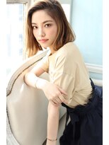 アース コアフュールボーテ 長野稲田店(EARTH coiffure beaute)&nbsp;くせ毛風無造作ボブ