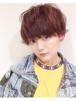 ニューヨークニューヨーク 大久保店(NYNY)&nbsp;マッシュショート×バイオレットピンク