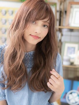 カバーヘア ブリス 大宮西口店(COVER HAIR bliss) 外国人風ウェーブパーマオンブレ暖色系カラー大宮20代30代40代a!