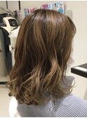 【AMAZING HAIR 美沢店/溝手】ハイライト×大人ふわミディ