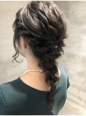 編み下ろしhair set