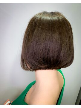 ライフ 四条畷店(Lyfe) ストレートボブ_ピンクベージュボブルフクールショート_39