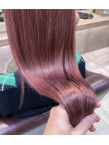ヘアースタジオ エフ(Hair studio f) ペールピンクby平松