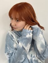 ヘアーアトリエ ネヴェア(hair atelier NEVAEH) orange cherry