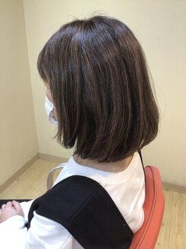 エイチエアー アルファ H'air alfa つつじヶ丘北口店 白髪ぼかしハイライト