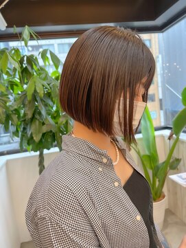 ロンドアジュール 横浜(Lond azur) 【阿部もえる】すっきりミニボブ