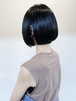 ニット 銀座(knit)&nbsp;《knit銀座 佐野元気》黒髪20代30代40代前下がりショートボブ