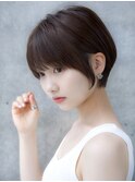 前髪あり大人ショート20代30代40代【AIN.表参道】川原大地