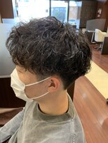 ビアンコ(BlANCO)&nbsp;アップバング×ソフトツイストパーマ（堀江）