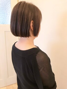 ヘアサロン ドットプラス 町田店(dot. plus) 【市井友佳子】大人ミニボブ×ツヤカラー