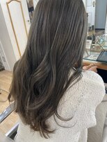 ネオリーブ チロル 横浜西口店(Neolive CiroL.)&nbsp;オリーブグレージュ　艶髪