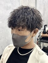 アンディ 御堂筋なんば店(ANDY)&nbsp;黒髪パーマ/ツイストスパイラル/メンズパーマ