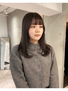 ローレン(LOREN) グレージュカラーミルクティーカラーインナーカラーダブルカラー