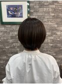 スッキリショートボブ