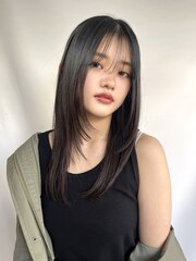 【美髪】になるトーンダウン/新社会人応援カラー/韓国ヘア/艶髪