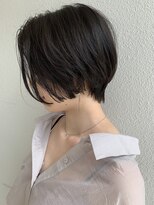 モリオ フロム ロンドン サッポロファクトリー店(morio FROM LONDON)&nbsp;【morio札幌】札幌ショート　大人かわいい黒髪ハンサムショート