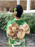 振袖 着付け