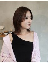 サニー(Sany)&nbsp;ぱつっとした前髪デザインがイチオシ【祐天寺/ボブ/髪質改善】