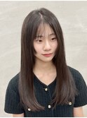 姫カットレイヤー髪質改善トリートメント前髪カット