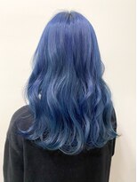 トータルビューティーサロン プリエ(prier) コバルトブルー/ハイトーンカラー/ブリーチ