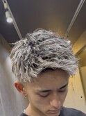 ツイストパーマ/ジェットツイストホワイトメッシュ
